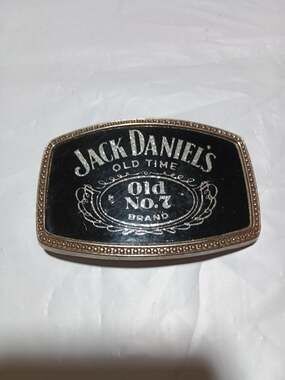 Jack Daniels Old Time Old Number 7 Brand Belt Buckle